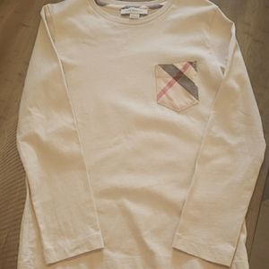 Authentic boys Burberry 6y long sleeve
